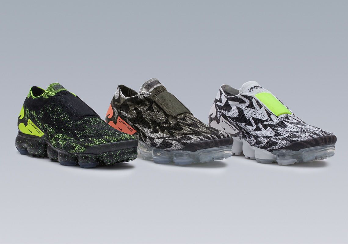 Las Nike Air VaporMax Moc 2 de Acronym saldrán en 3 - 25 Gramos | Gramos
