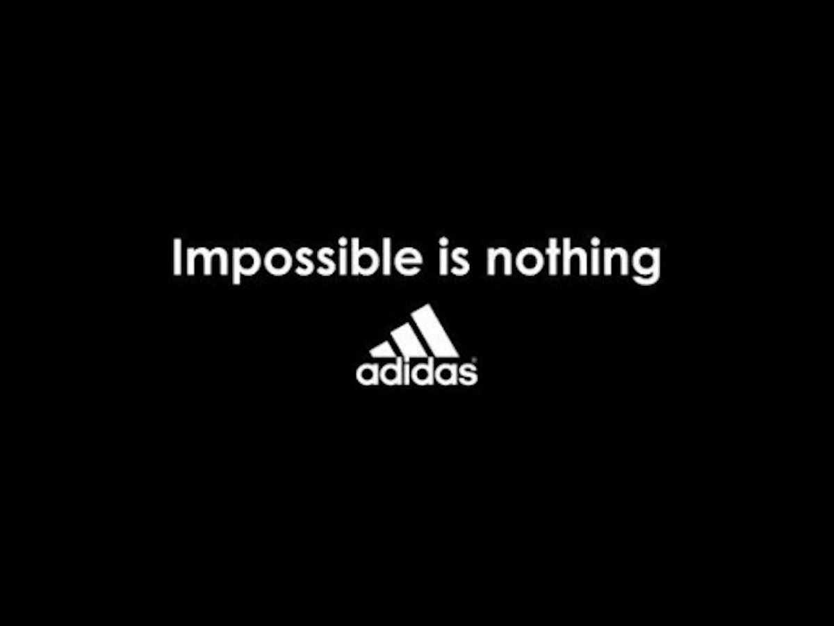 Adidas la evolución de su lema: IMPOSSIBLE IS NOTHING - 25 Gramos 25 Gramos