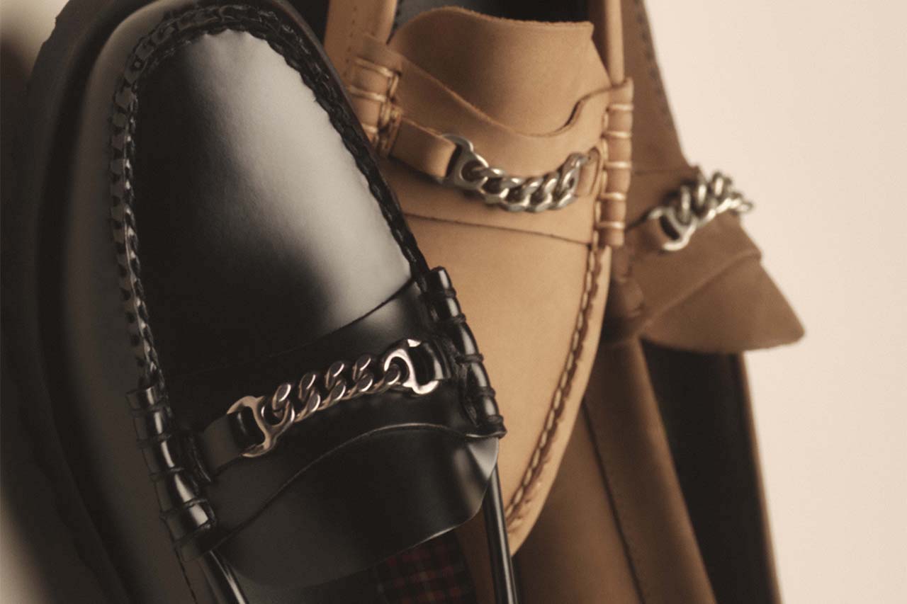 FRED PERRY × G.H.BASS ローファー 靴