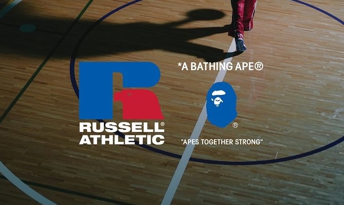 BAPE® X RUSSELL ATHLETIC Unveil Basketball-Inspired Collaboration