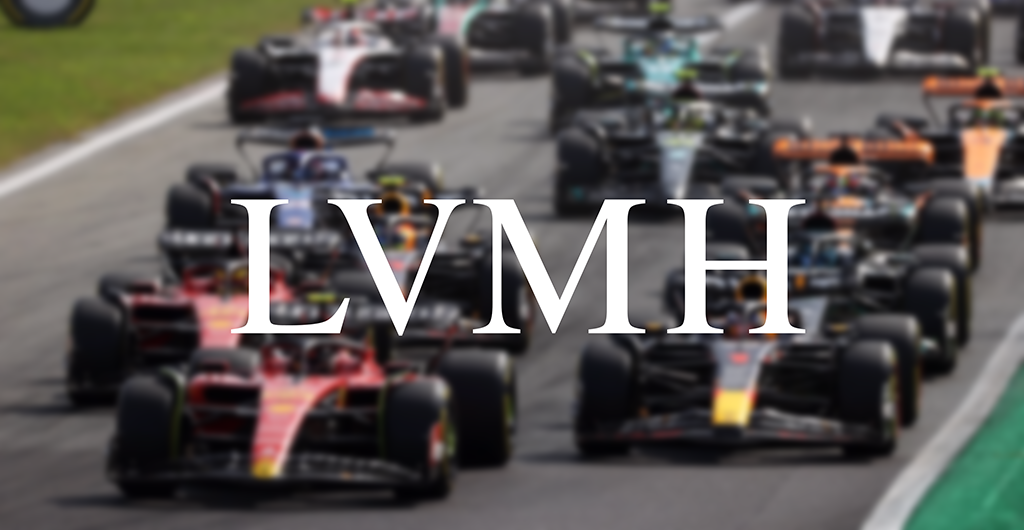 lvmh patrocinador formula 1 25gramos