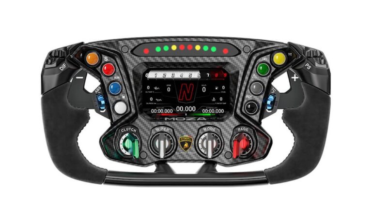 moza racing y lamborghini lanzan un volante de simulador inspirado en el essenza scv12 25gramos 1