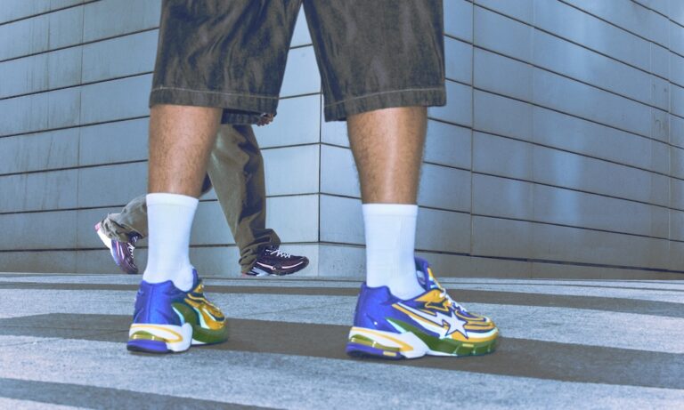 adidas originals y bape se inspiran en los 2000 en la nueva silueta orketro 25gramos 4