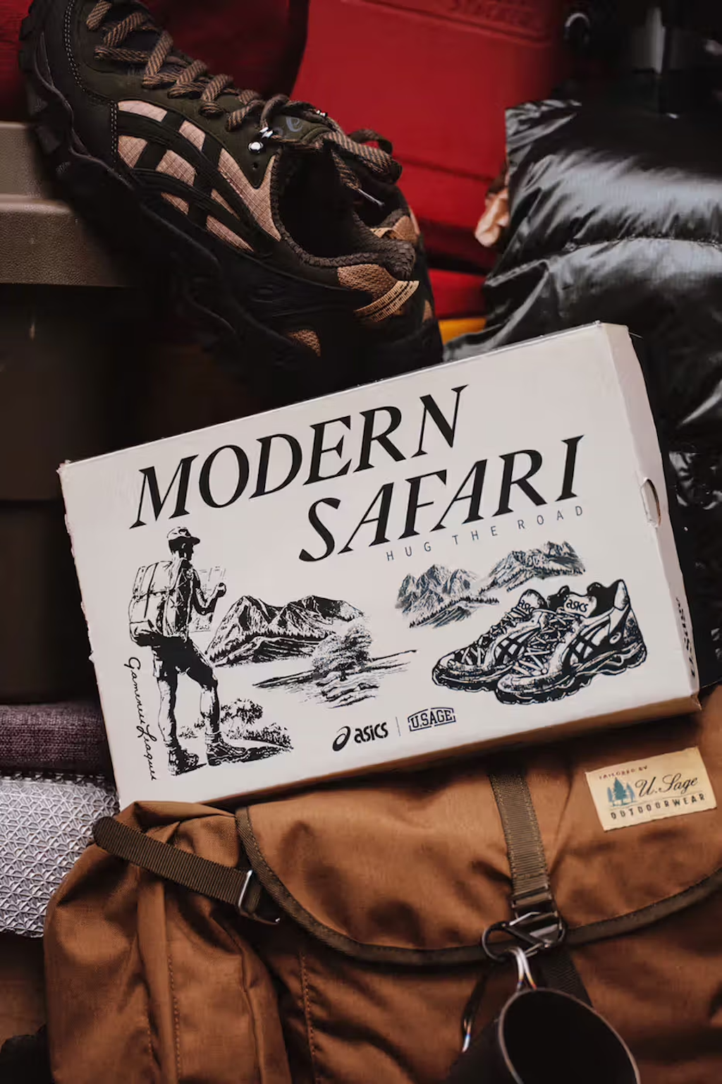 asics se va de safari en su ultima colaboracion junto a u sage 25gramos 3