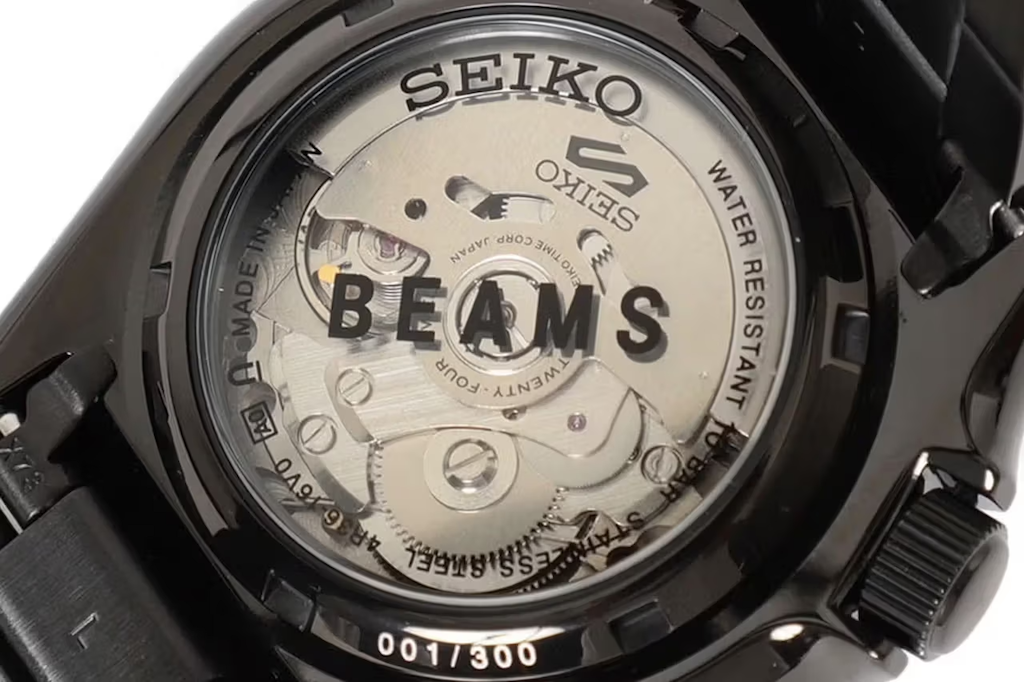 beams y seiko retoman su colaboracion sobre el modelo 5 sports 25gramos 3