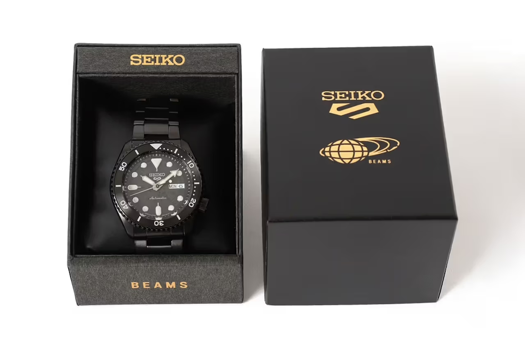 beams y seiko retoman su colaboracion sobre el modelo 5 sports 25gramos 5