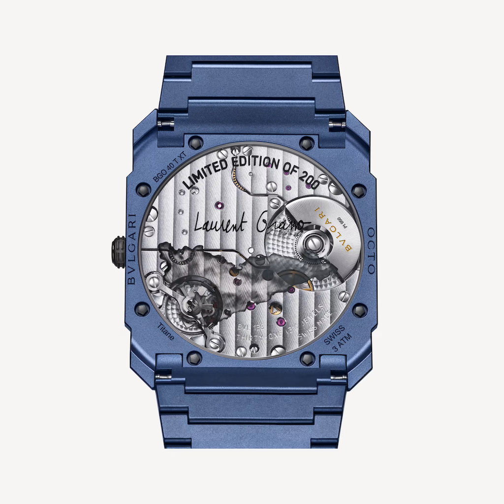 bvlgari y laurent grasso presentan una edicion limitada del octo finissimo 25gramos 1