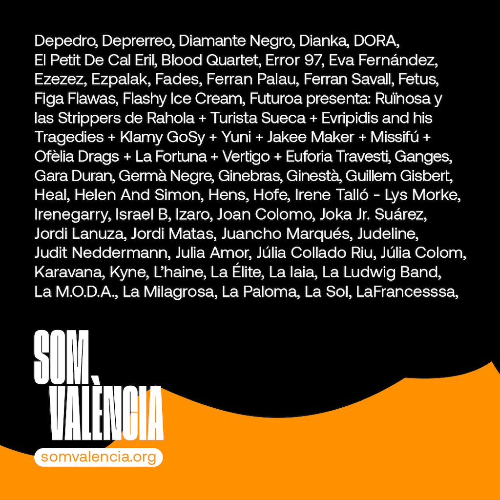 som valencia el sector musical se une para echar una mano a los afectados por la dana 25gramos 2