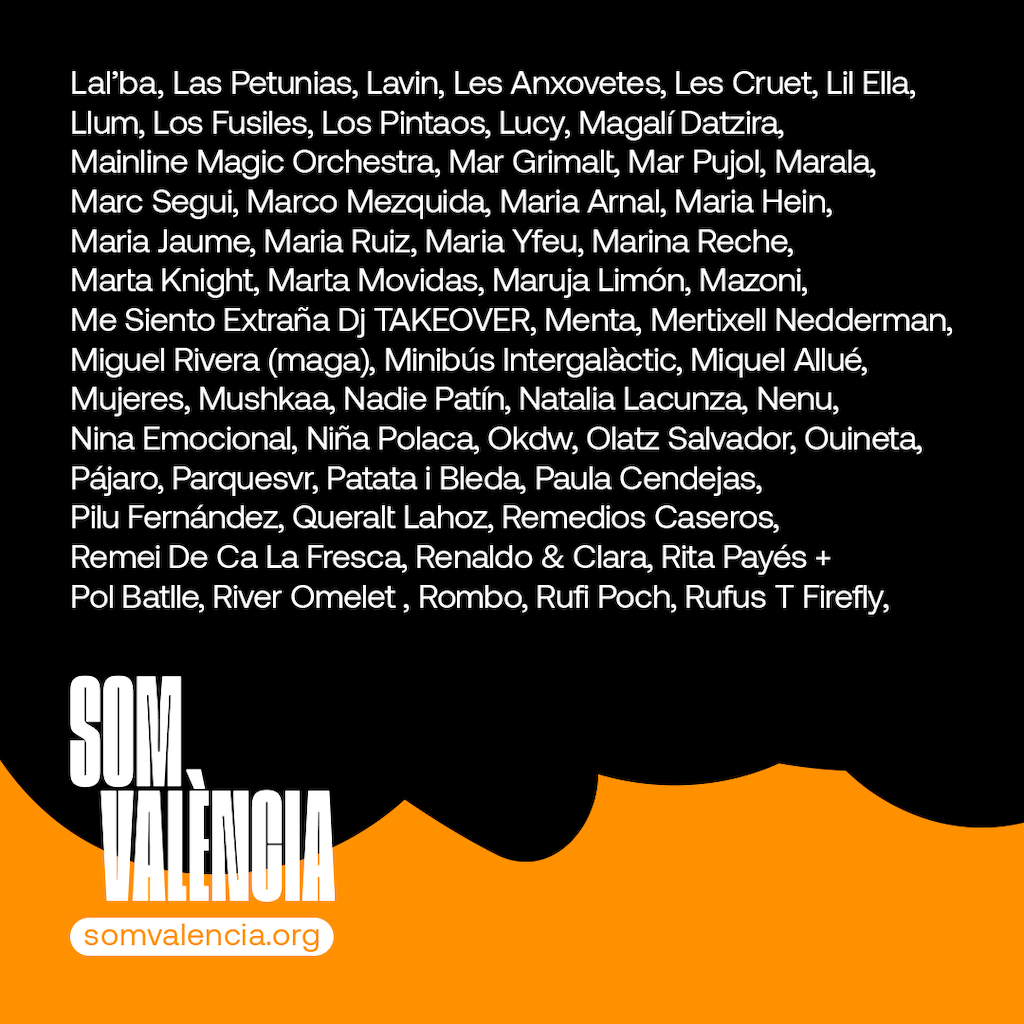som valencia el sector musical se une para echar una mano a los afectados por la dana 25gramos 3