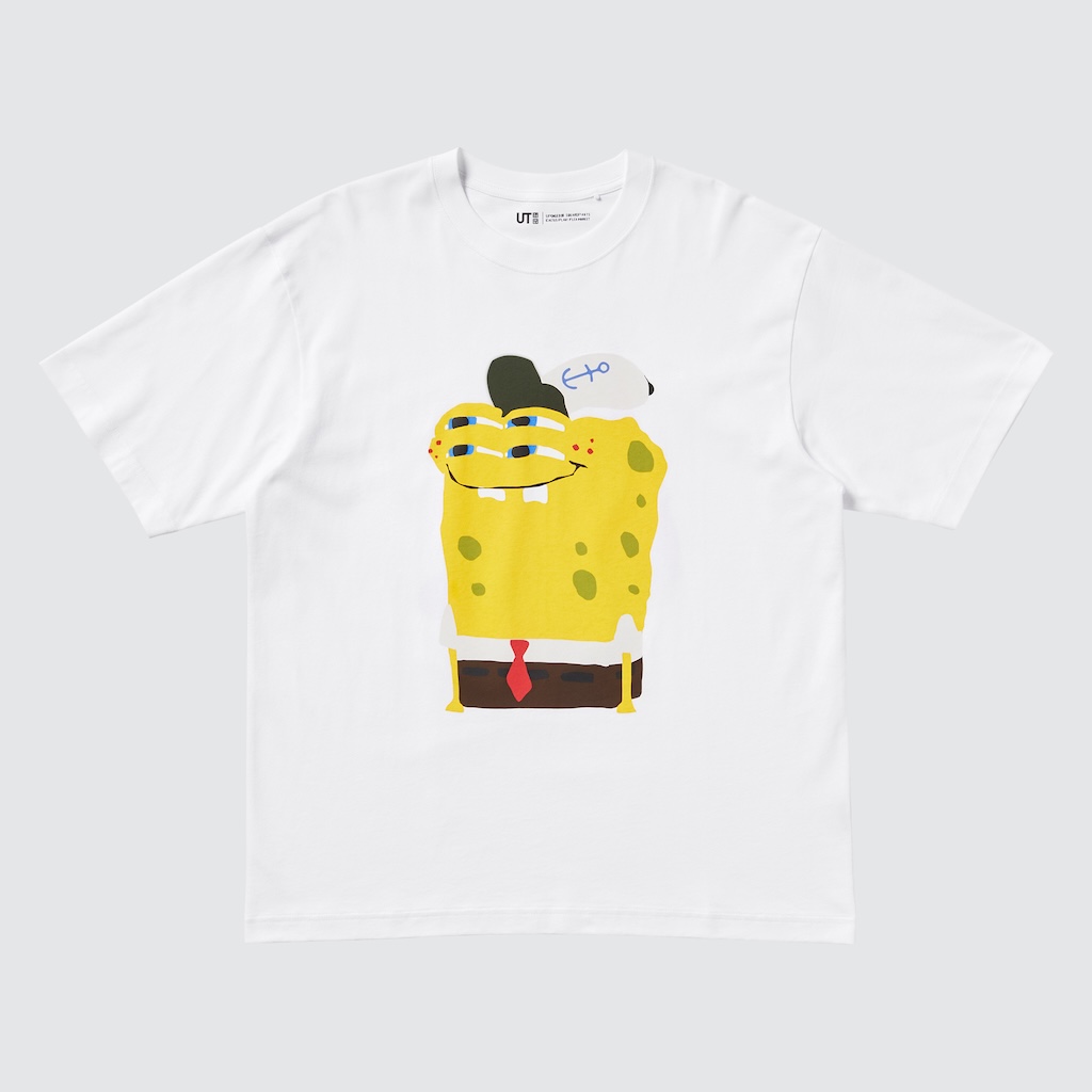cactus plant flea market y uniqlo se unen para lanzar una coleccion capsula protagonizada por bob esponja 25gramos 6