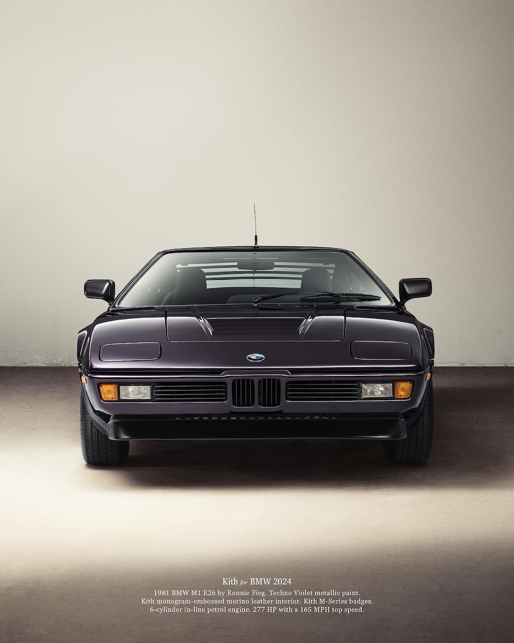 ronnie fieg de kith disena una version especial del bmw m1 e26 25gramos 5