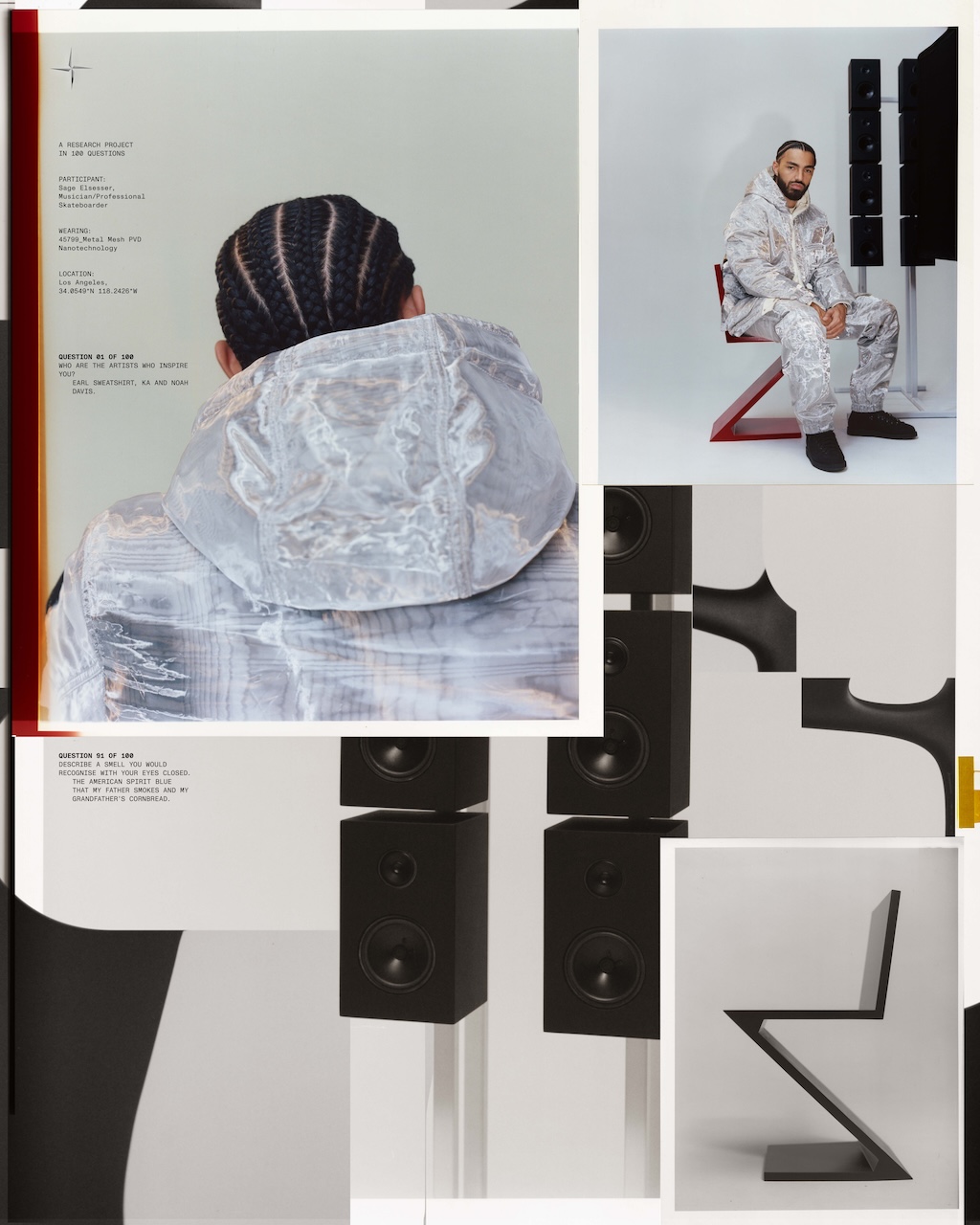sage elsesser protagoniza la ultima campana de stone island 25gramos 2