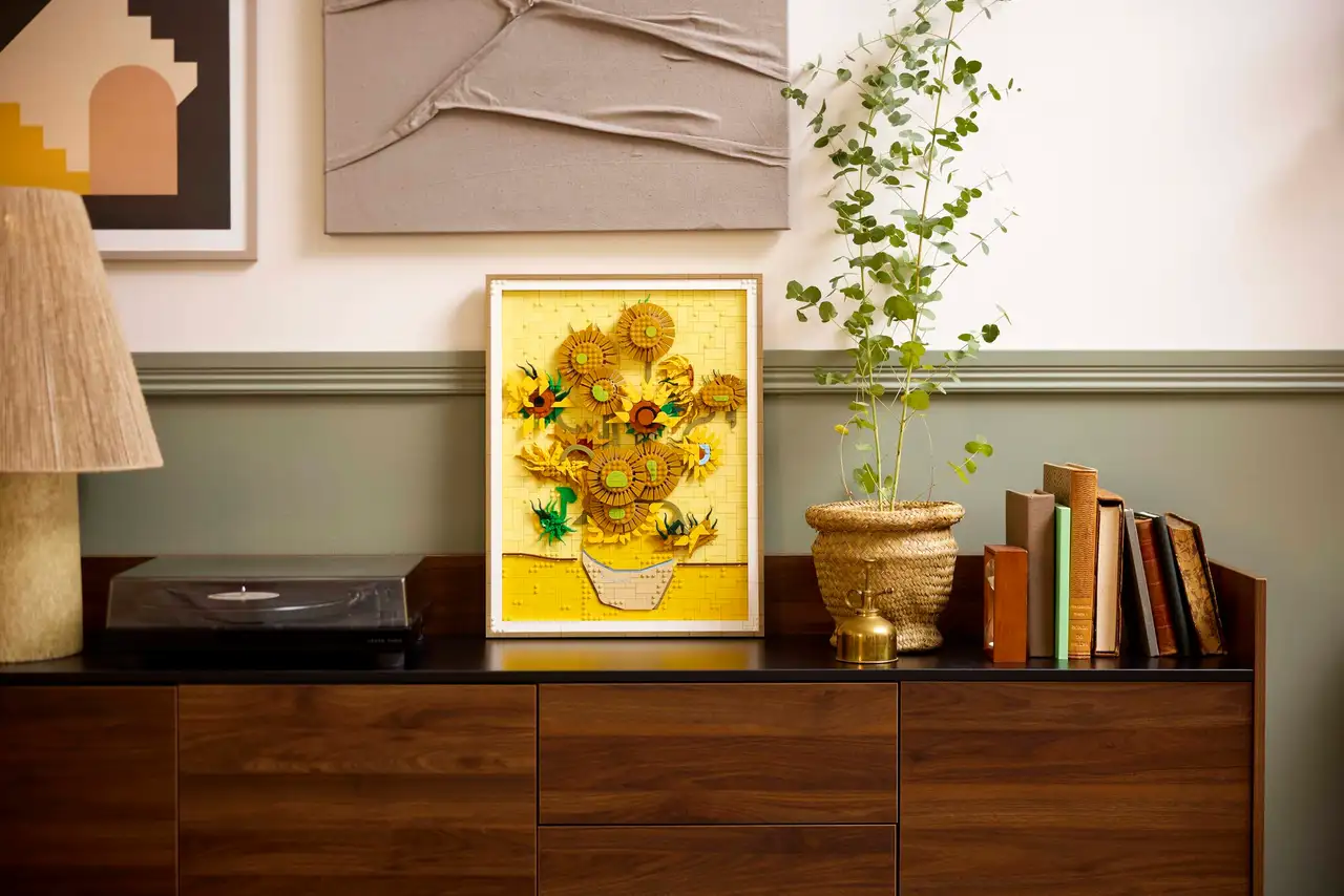 lego presenta un nuevo set basado en los girasoles de van gogh 25gramos 2