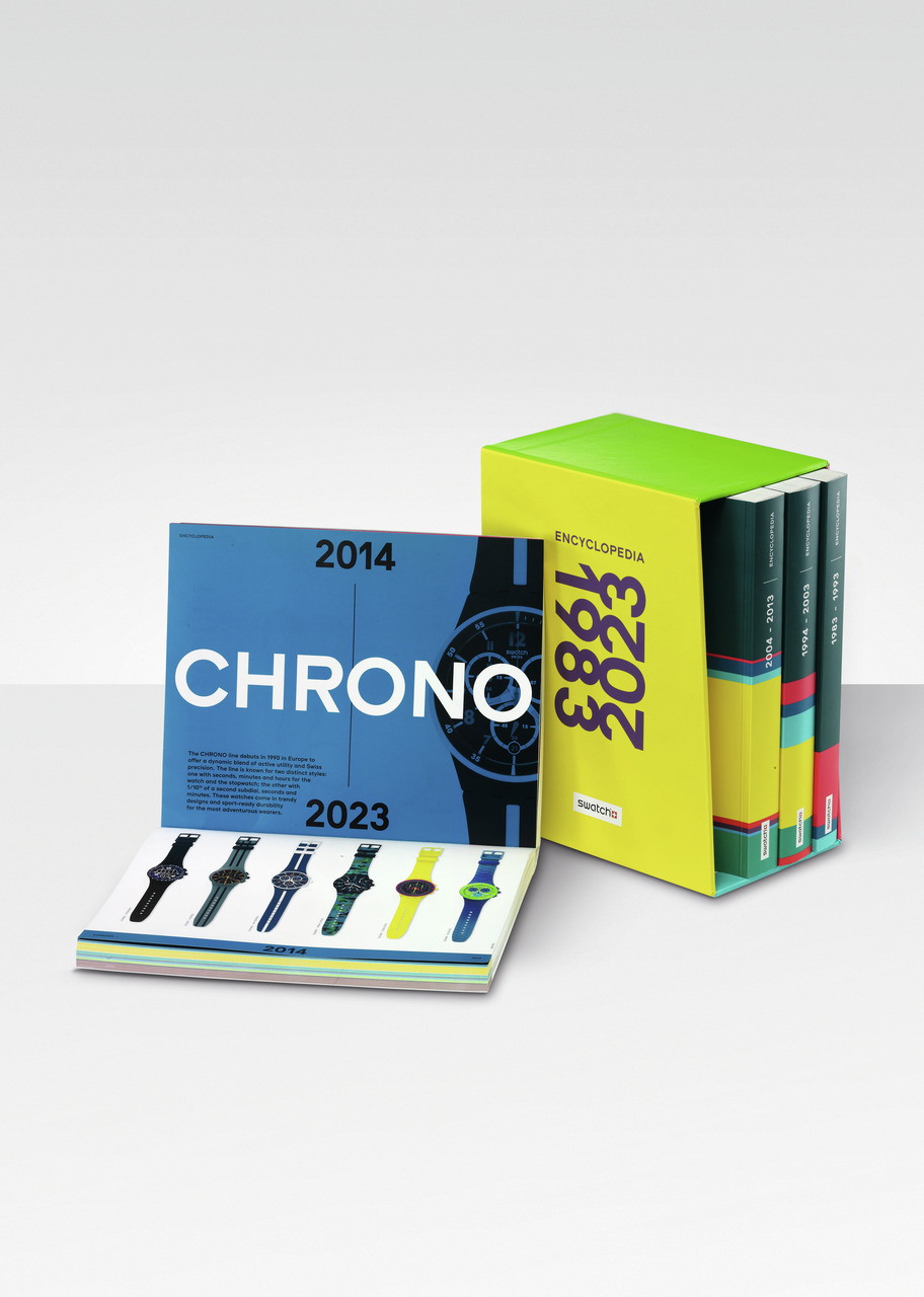 swatch celebra sus cuatro decadas de innovacion con la publicacion de la swatch encyclopedia 25gramos 2 1