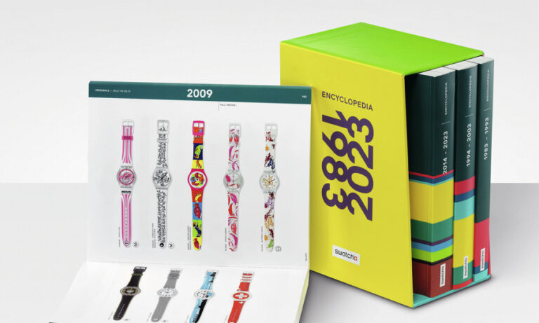 swatch celebra sus cuatro decadas de innovacion con la publicacion de la swatch encyclopedia 25gramos 3 1