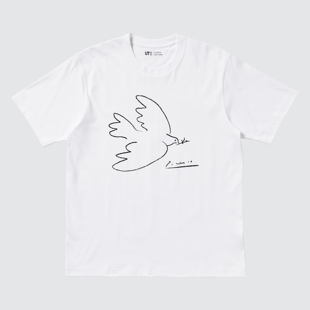 uniqlo anuncia el lanzamiento de una coleccion de camisetas de pablo picasso para su proyecto peace for all 25gramos 4