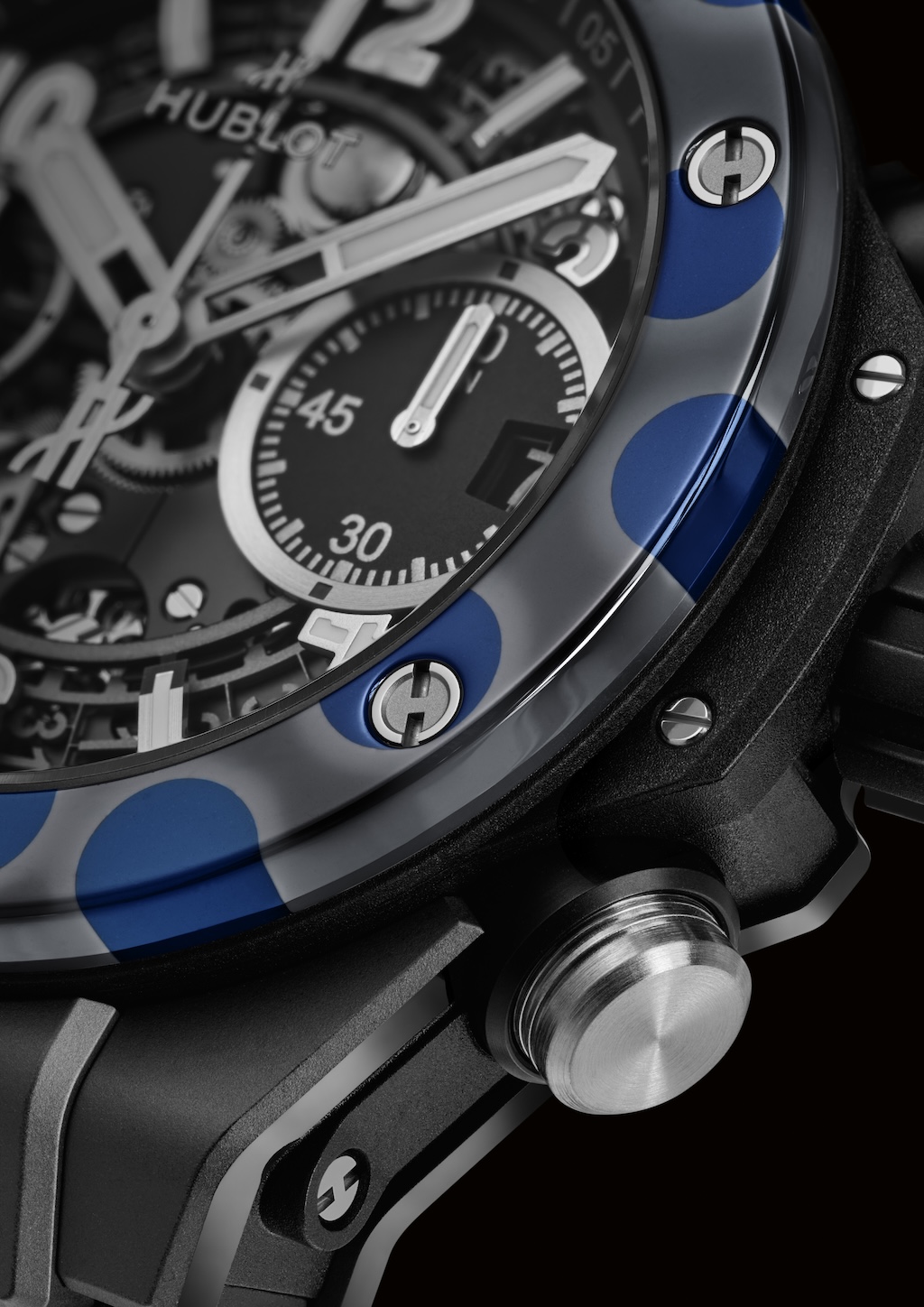 el nuevo big bang de hublot es el primer reloj de ceramica multicolor del mundo 25gramos 2