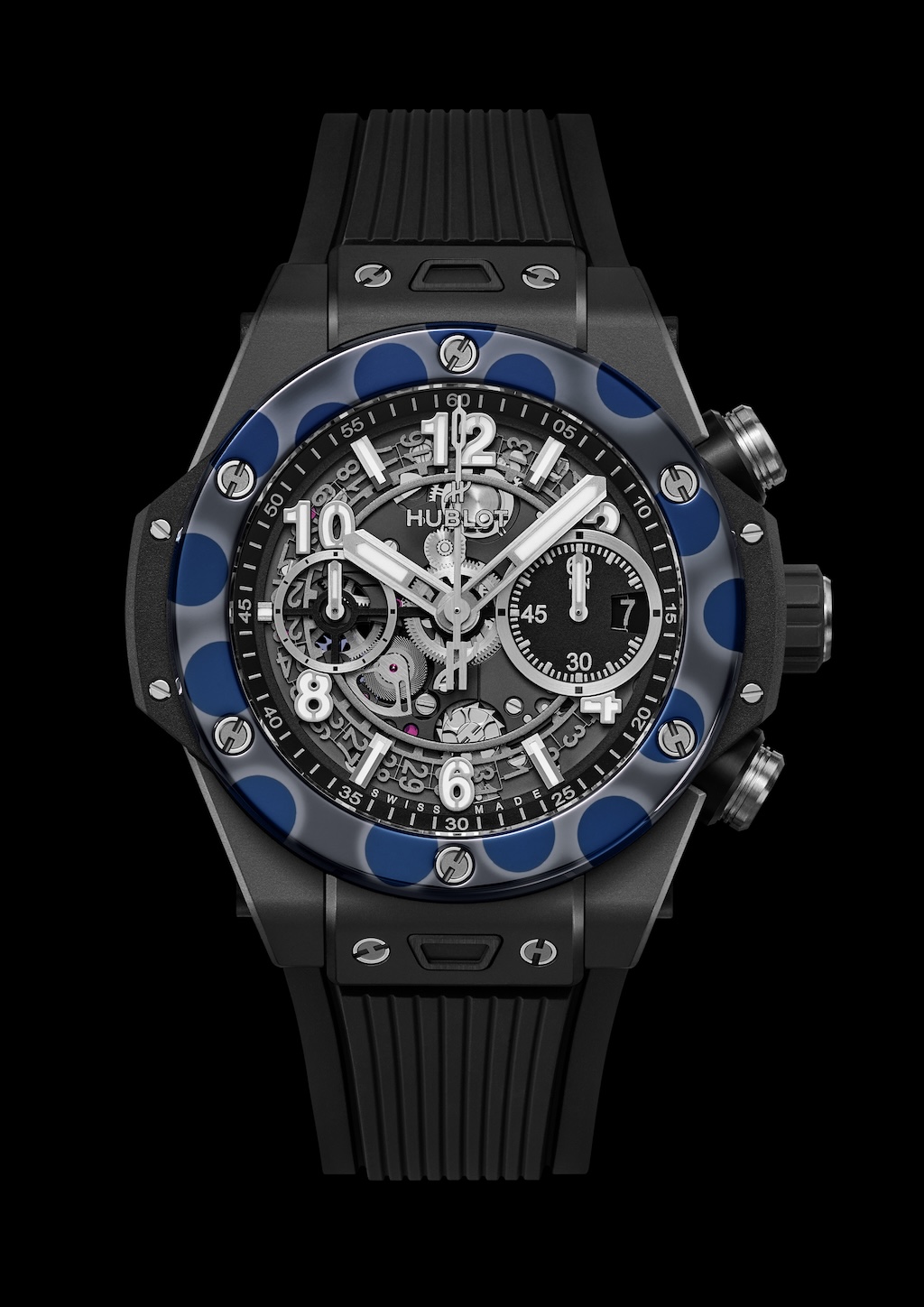 el nuevo big bang de hublot es el primer reloj de ceramica multicolor del mundo 25gramos 8