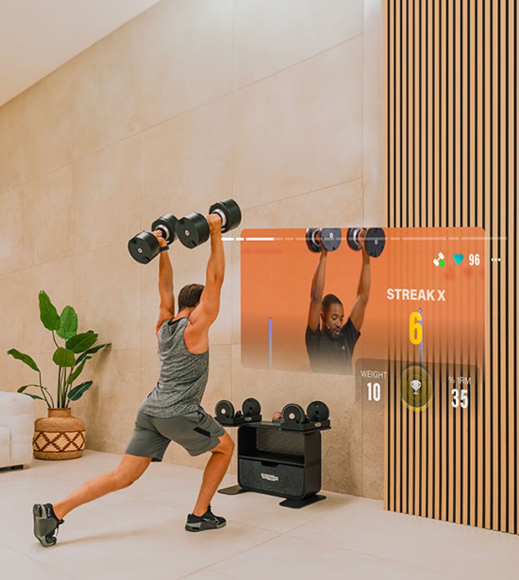 technogym permite la personalizacion al detalle de cada entrenamiento con sus nuevas mancueranas conectadas 25gramos 2