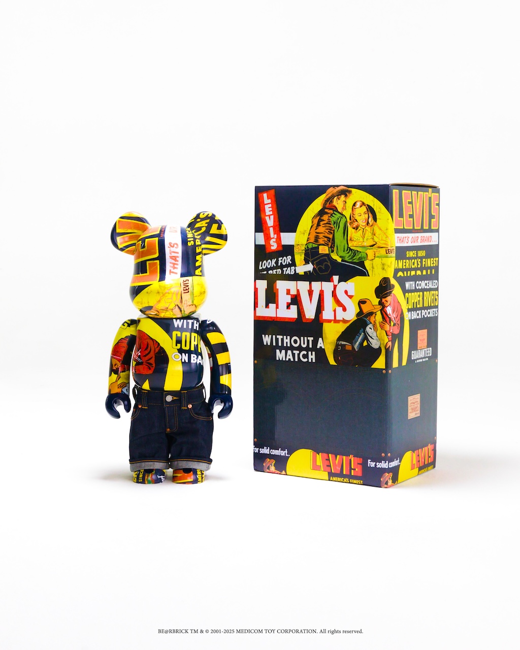 levis y berbrick unen fuerzas para celebrar el denim a traves del arte coleccionable 25gramos 2