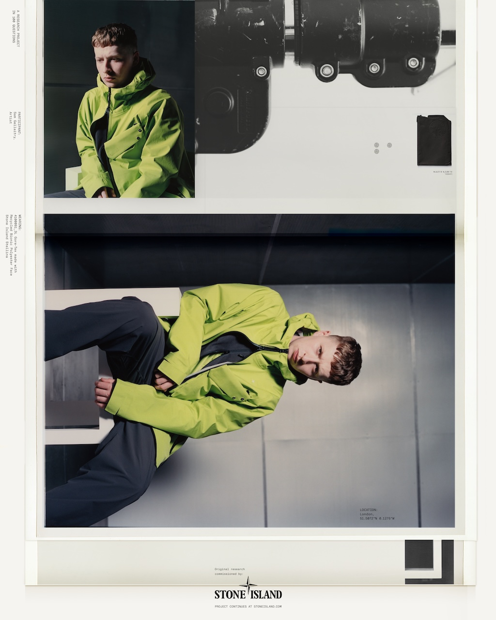 sam gellaitry protagoniza la campana con la que stone island presenta su nueva coleccion stellina 25gramos 2 1