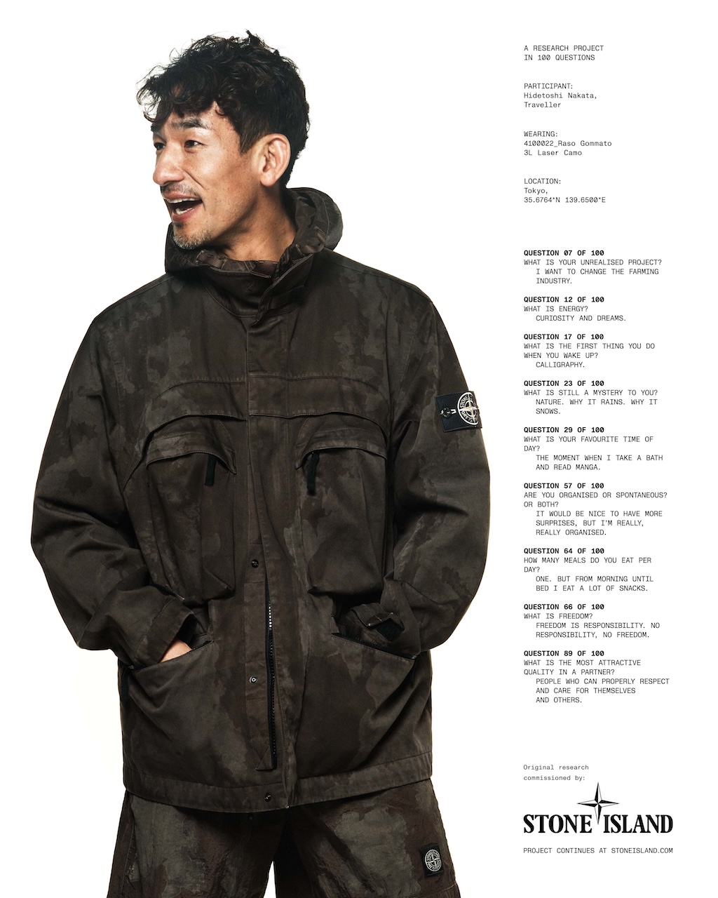 stone island abre su archivo de experimentacion con uno de sus tejidos mas iconicos raso gommato 25gramos 1