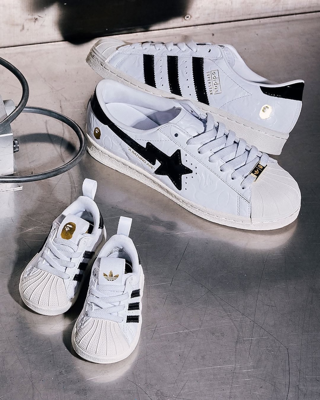 bape reconecta con adidas para lanzar el sstr pack 25gramos 1