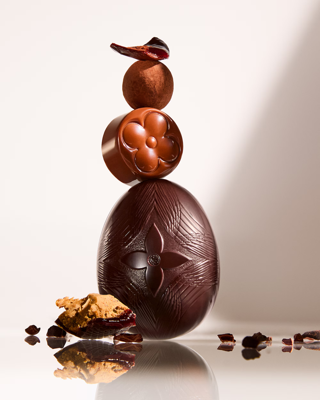 maxime frederic firma un bolso de chocolate de louis vuitton para celebrar la pascua 25gramos 3