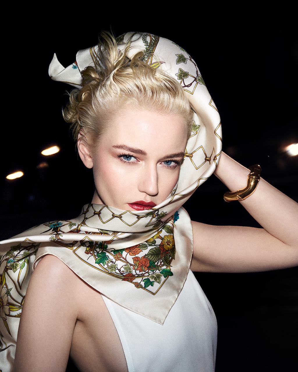 steven meisel dispara keep it gucci the art of silk la ultima campana de la casa italiana 25gramos 2