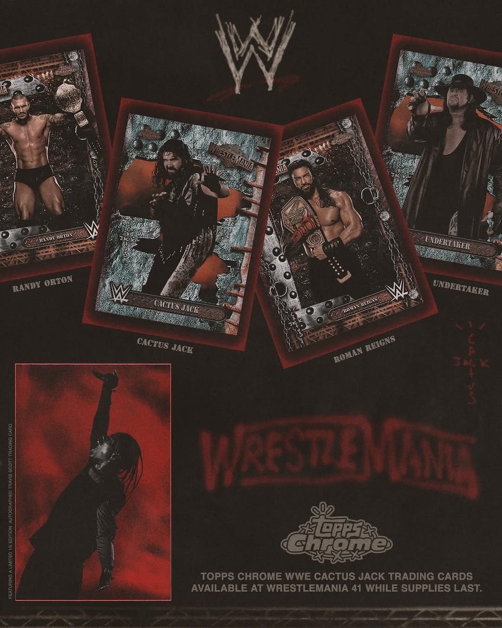travis scott lanza una coleccion junto a wwe para la llegada de wrestlemania 41 25gramos 2