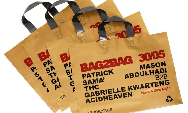 bag2bag anuncia una nueva edicion con una fiesta en studio club 25gramos 1