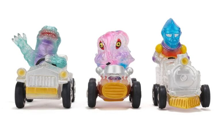 brain dead lanza su segunda colaboracion oficial junto a godzilla whacky kaiju racing 25gramos 4