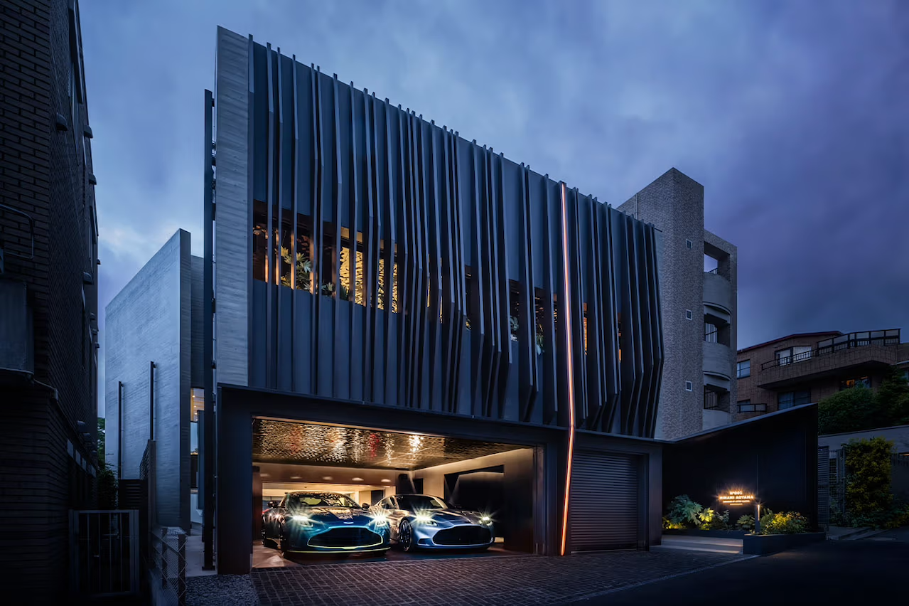 Aston Martin abre las puertas de su primera residencia privada en Tokio 25gramos 2