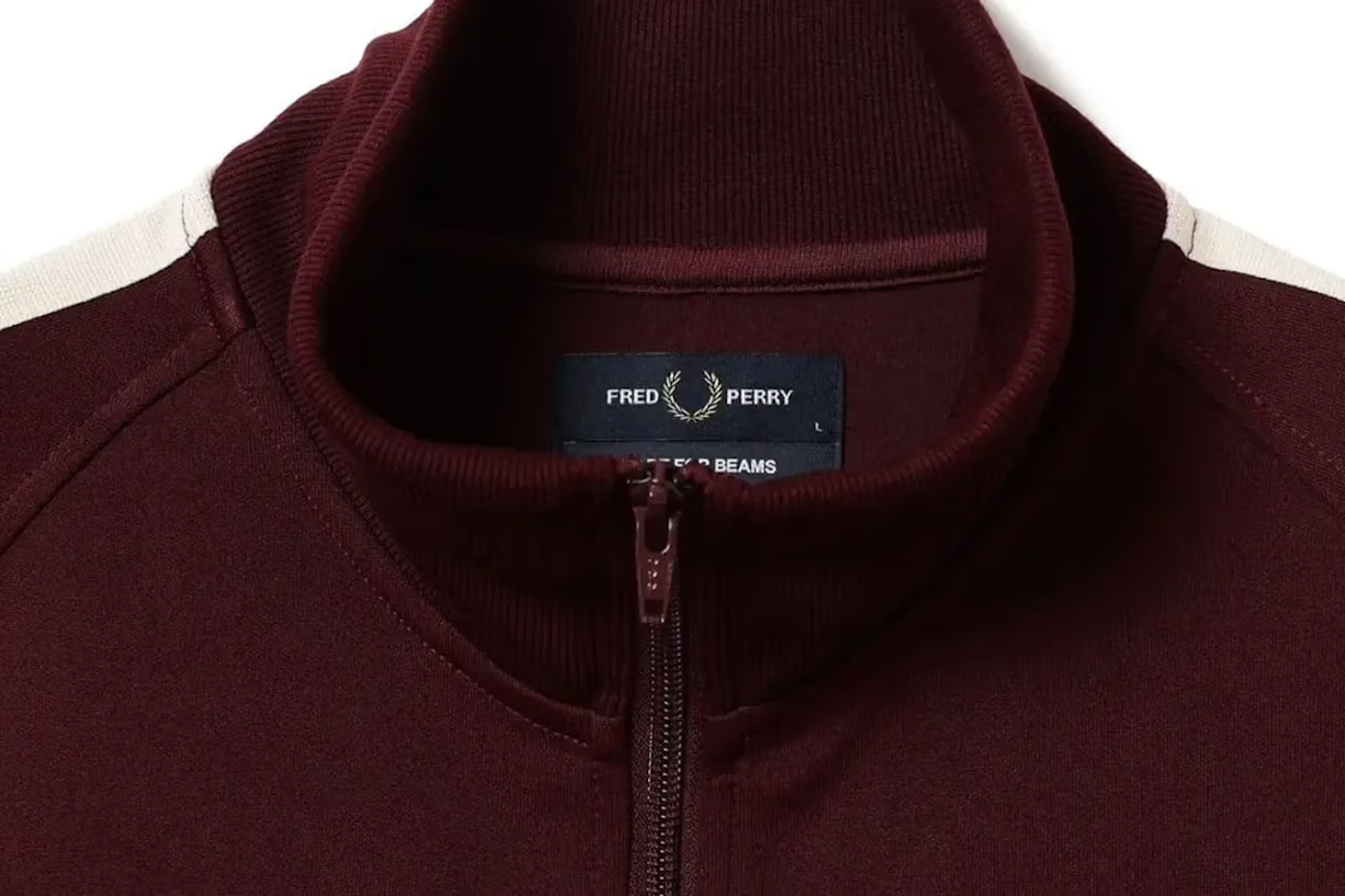beams reinterpreta la clasica chaqueta de chandal de fred perry 25gramos 7