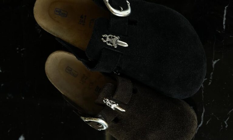 circulan online un par de birkenstock reimaginados por chrome hearts 25gramos