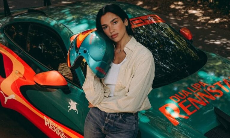 dua lipa pondra a subasta su version exclusiva del porsche 911 gt3 rs 25gramos 1 1
