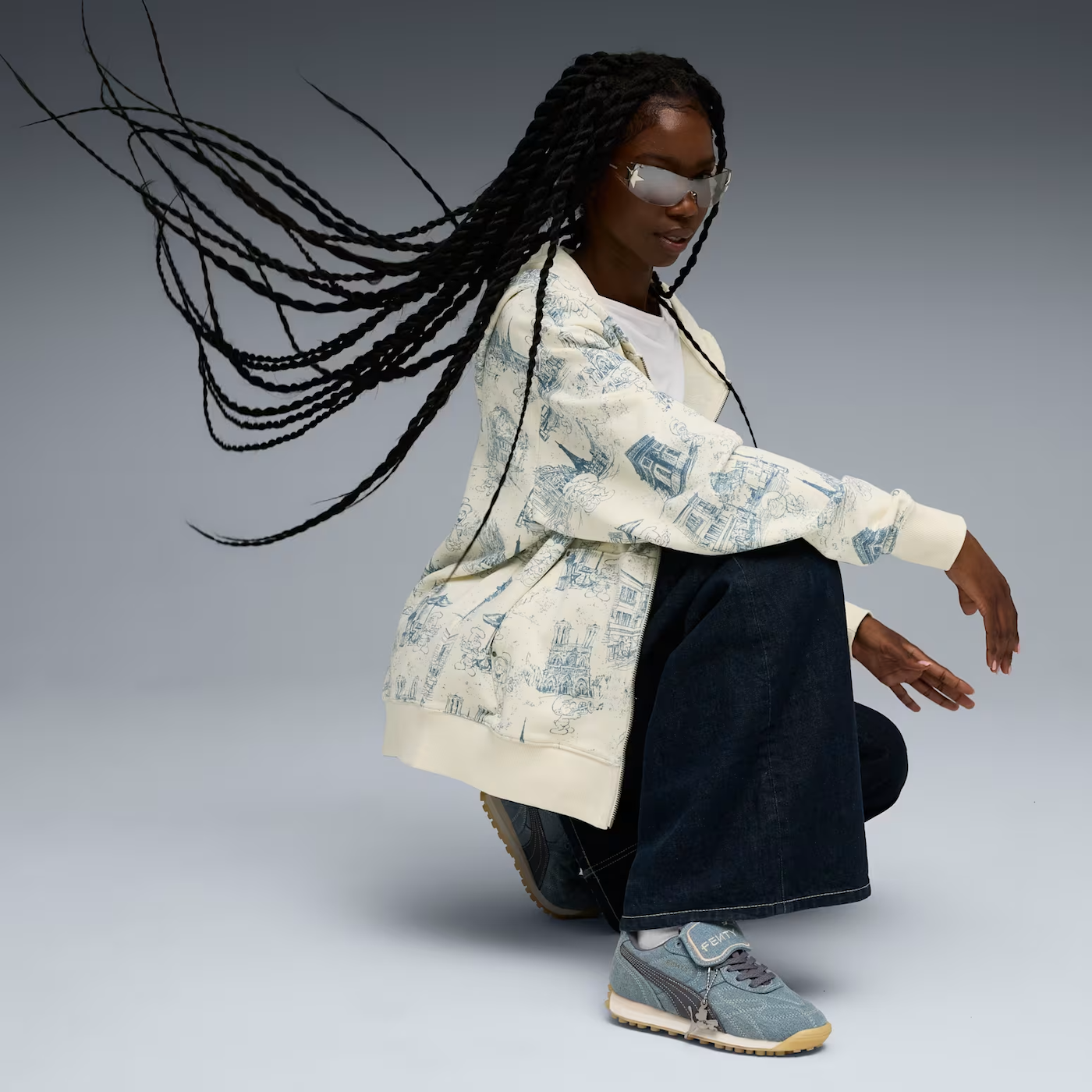 el universo de los pitufos inunda la nueva coleccion de fenty x puma 25gramos 5