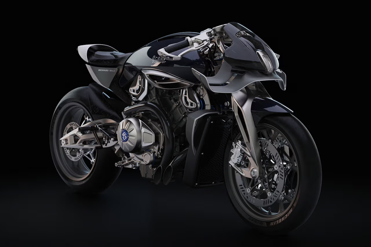 richard mille ha fabricado una motocicleta en colaboracion con brough superior 25gramos 3