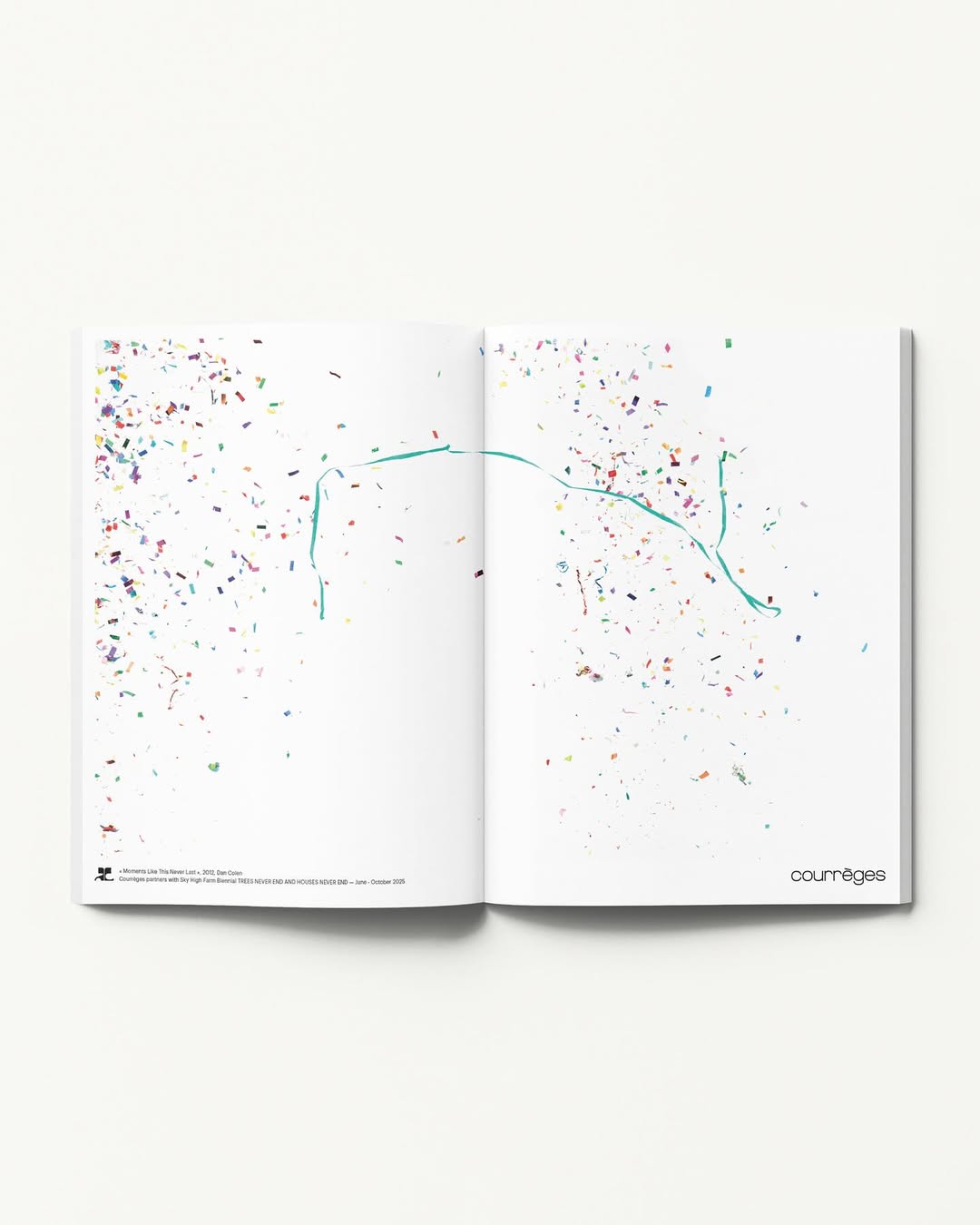 la nueva campana de courreges es confeti literalmente 25gramos 1