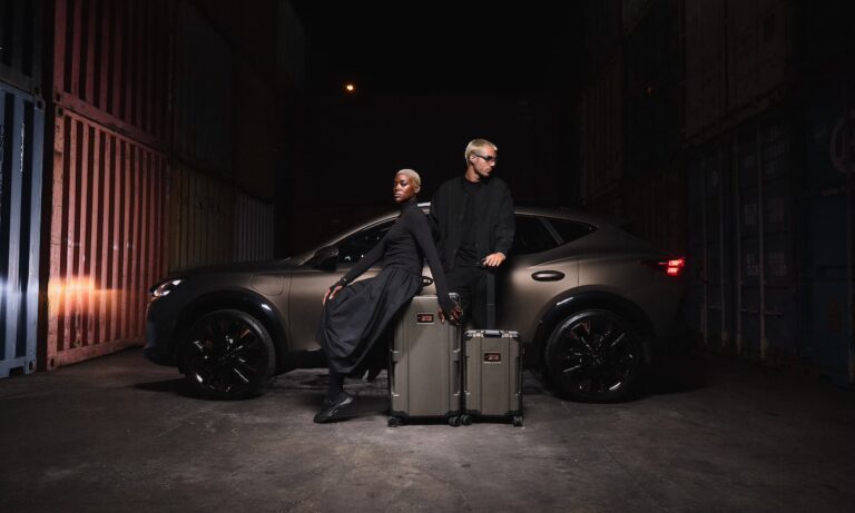 jaden smith y cupra design house reinventan el equipaje con materiales reciclados. 25gramos 2