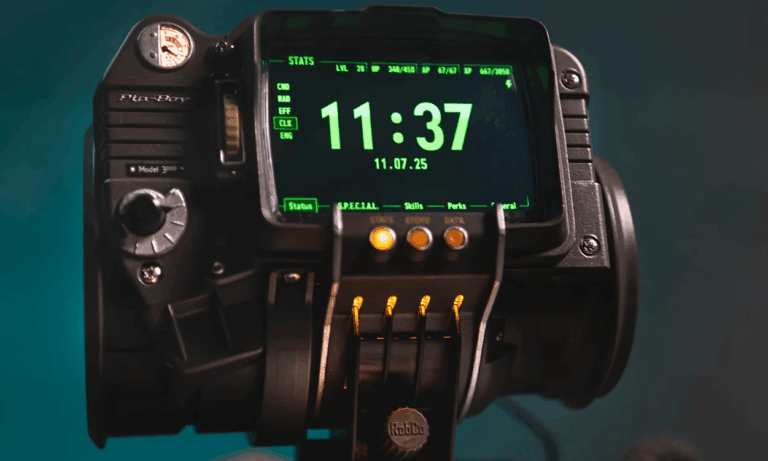 bethesda convierte el pip boy 3000 de fallout en un dispositivo real 25gramos 2