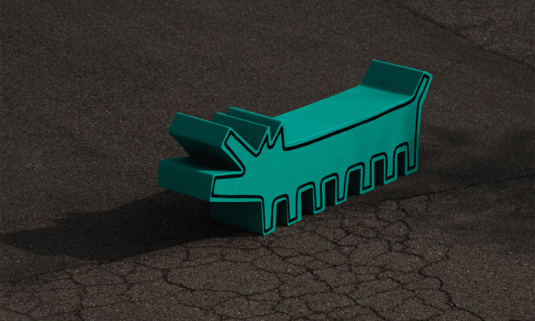 gufram recupera la creacion de keith haring para el luna luna 25gramos 4