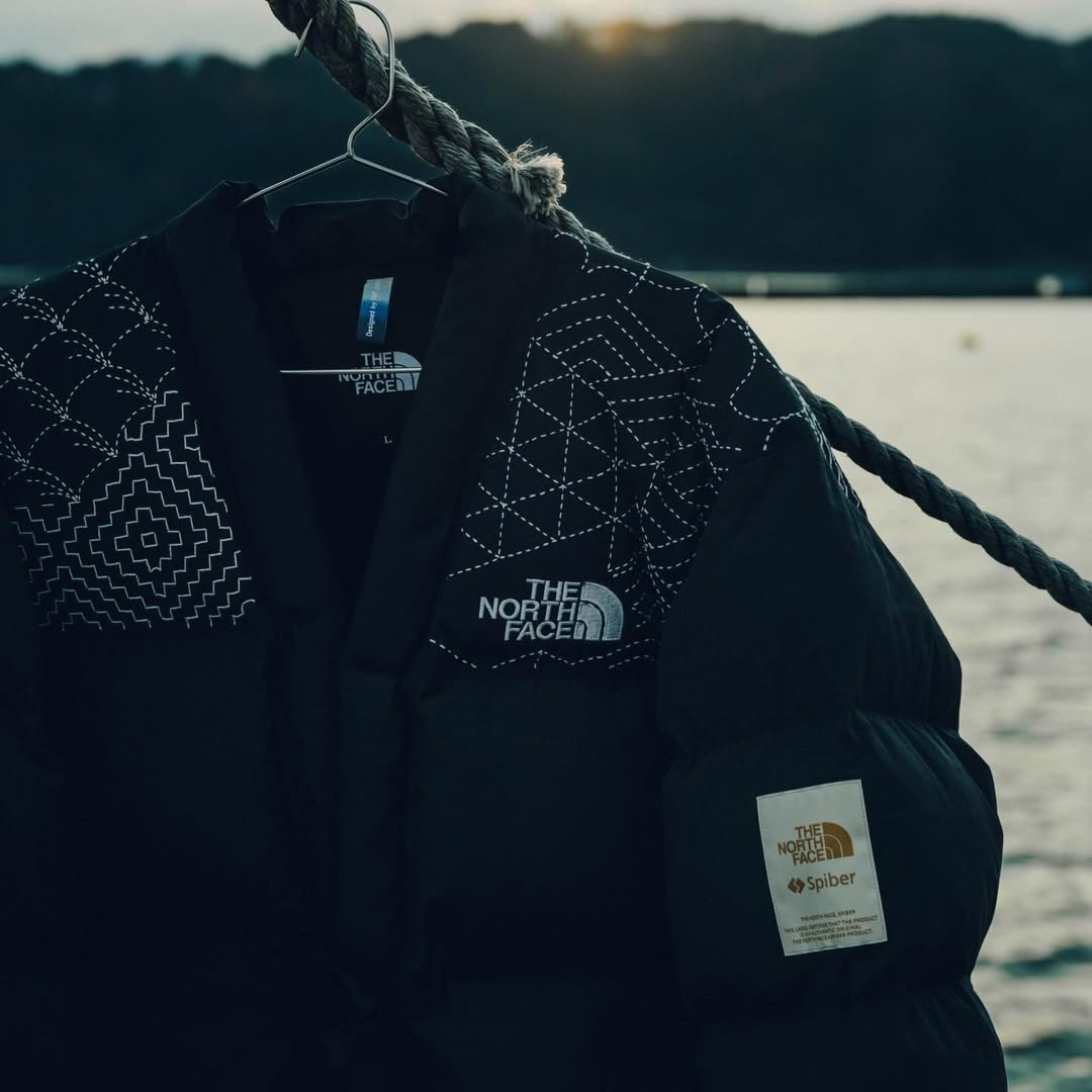las sashiko gals intervienen la pieza mas clasica de the north face 25gramos 5