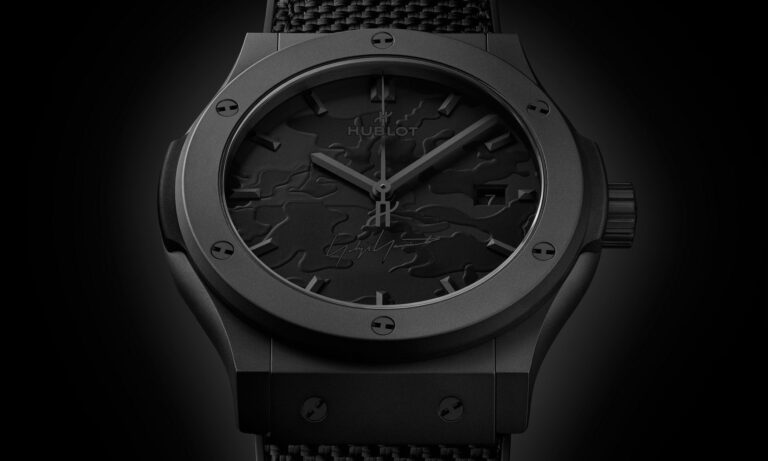 el negro sirve como punto de partida para lo nuevo de hublot junto a yohji yamamoto 25gramos 1 1