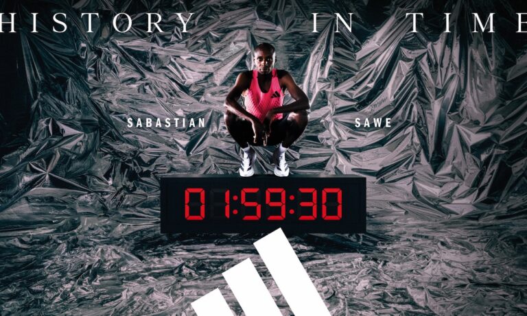 sabastian sawe y yomif kejelcha destrozan records en londres con la ultima joya de adidas para running 25gramos