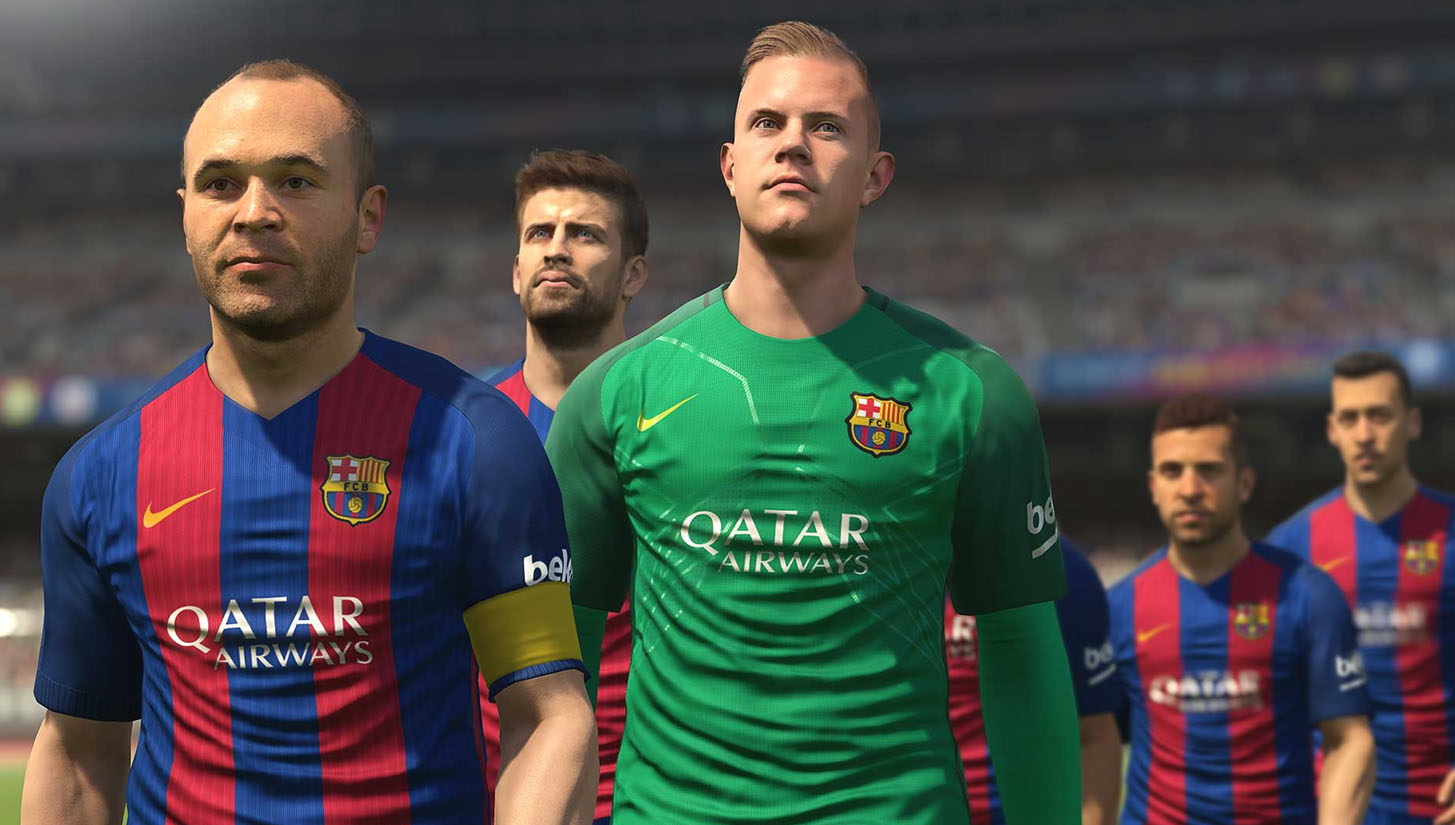 pes 2017 fc barcelona 2