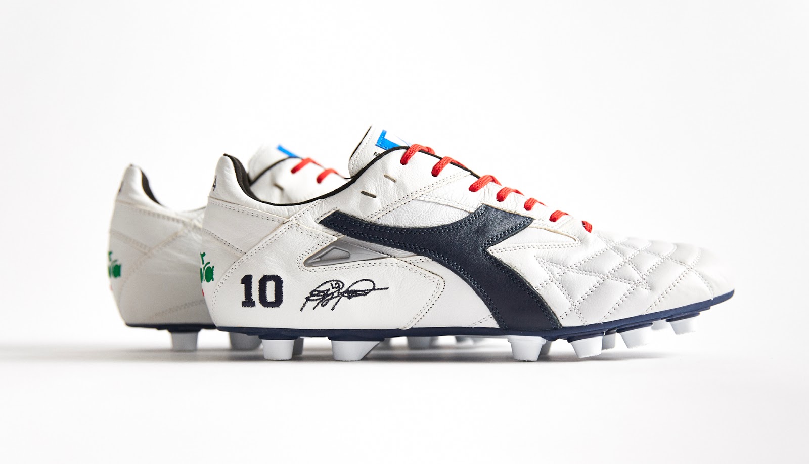 White Corsair Diadora Match Winner Italy OG 2017-18 K-Leather Boots (1)