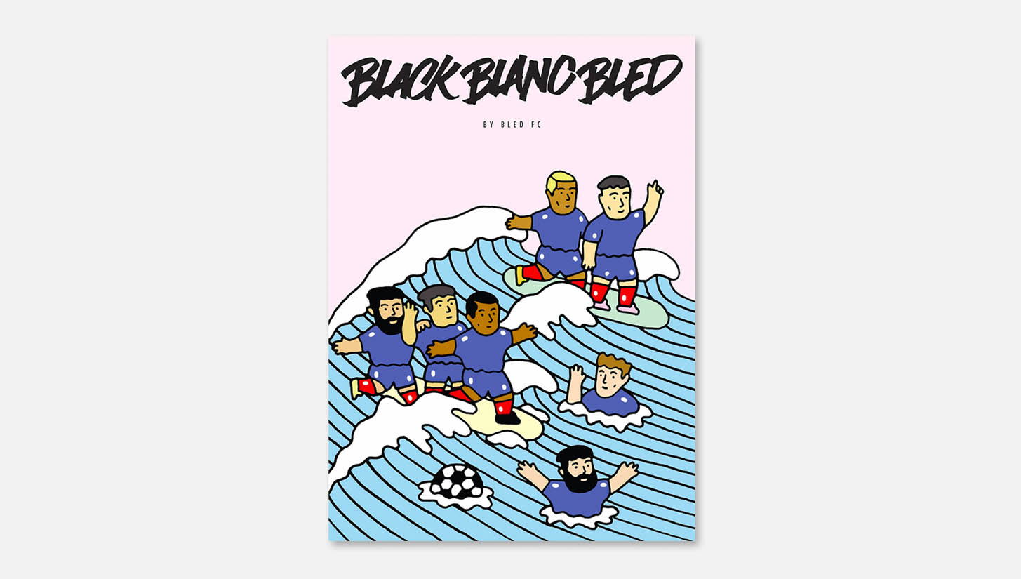 Portada de la publicación del colectivo Bled FC.