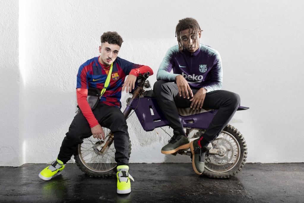 the barça x nike 20th anniversary jersey