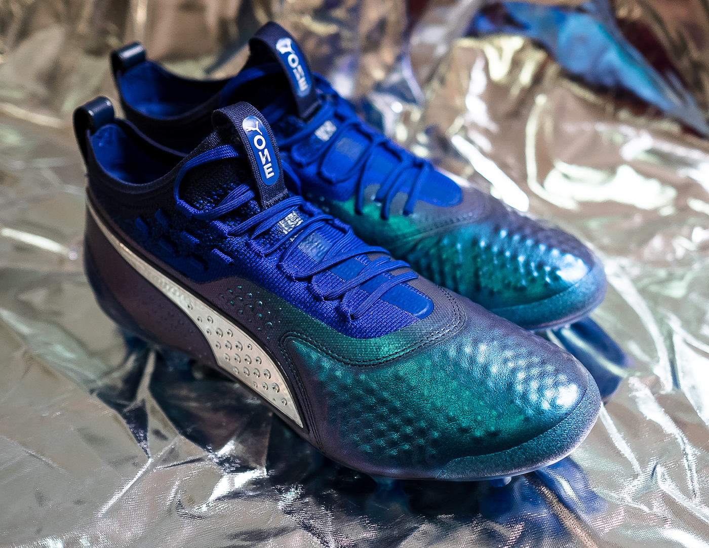 top botas futbol puma football one 1 leather 5